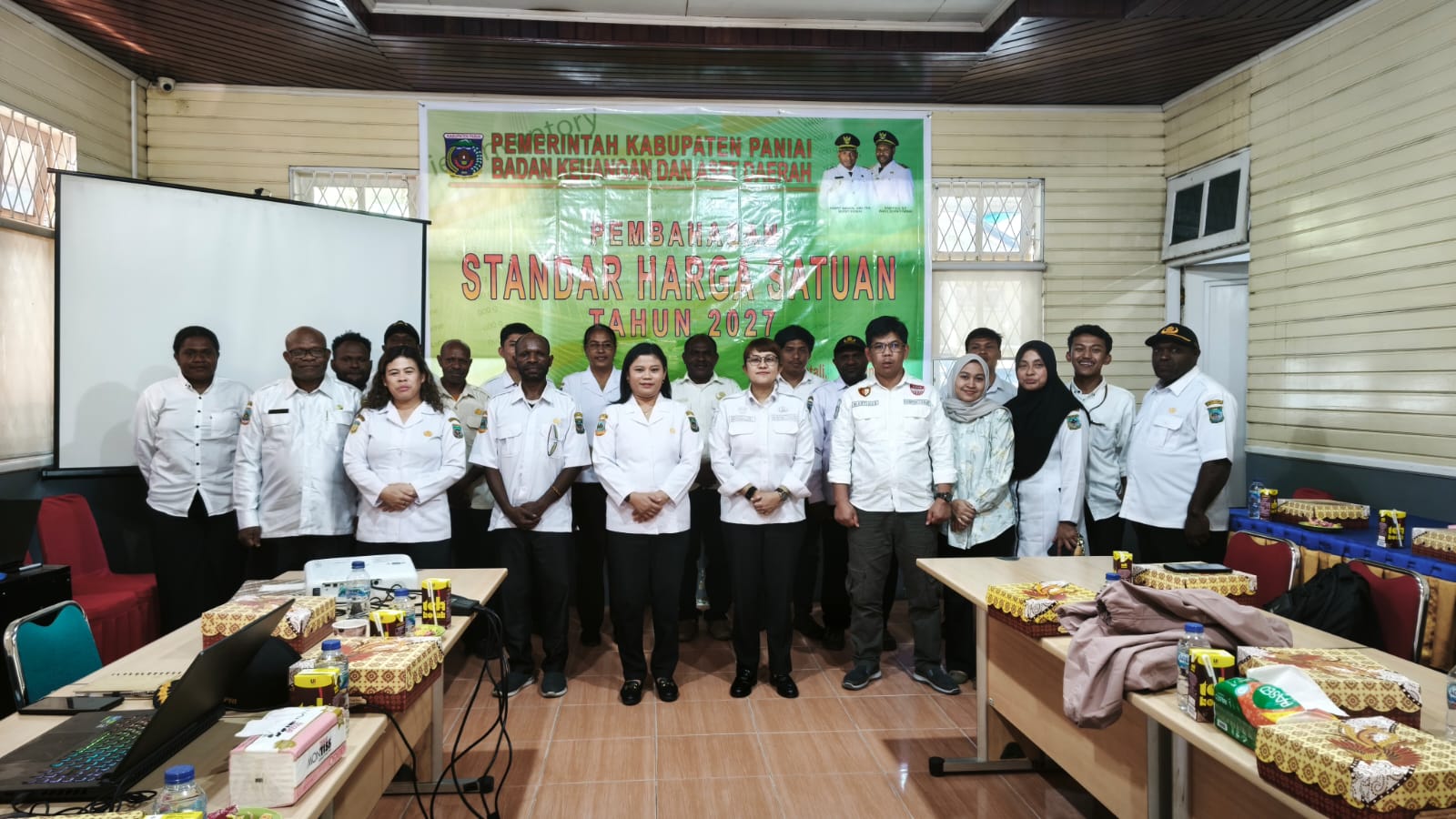 BKAD Kabupaten Paniai Lanjutkan Pembahasan Teknis Standar Harga Satuan Tahun 2027